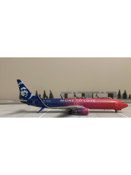 GEMINI JETS 1:200 ALASKA “MORE TO LOVE” BOEING 737-900ER